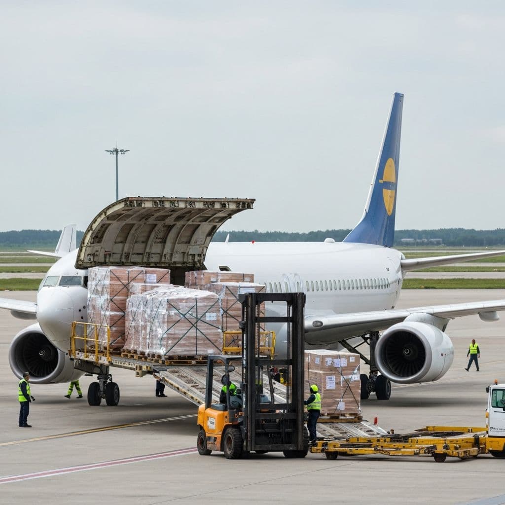 Loading aircraft